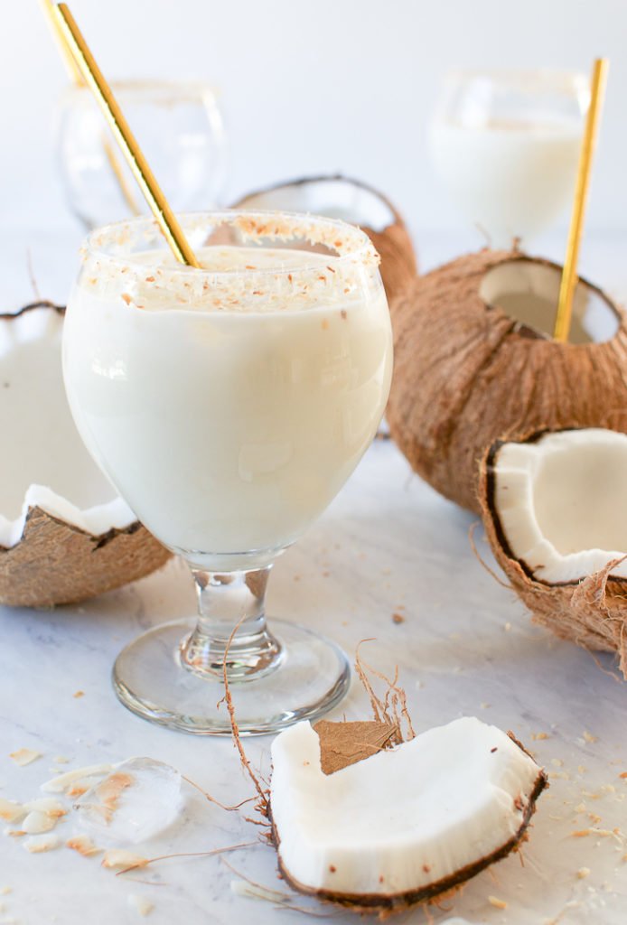 Coquetel Batida de Coco